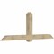 Ekena Millwork Eugene Rough Sawn Timber Gable Bracket, Douglas Fir, 96"W x 36"H x 6"D x 6"F, 9/12 Pitch GBW096X36X0606EUG00RDF - alternate 4
